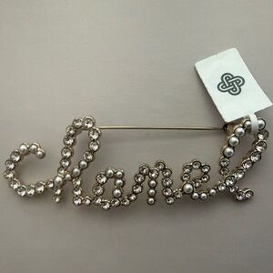 Chanel Crystal Brooch